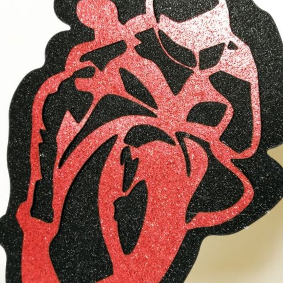 3D MotorBike Cornering Happy Birthday Cake Topper - Picture 3 of 3